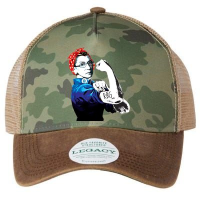 Notorious RBG Ruth Bader Ginsburg Strong Legacy Tie Dye Trucker Hat