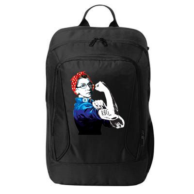 Notorious RBG Ruth Bader Ginsburg Strong City Backpack