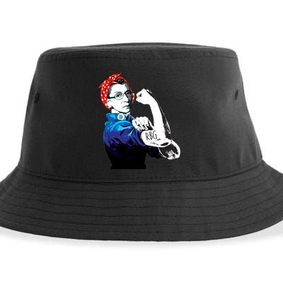 Notorious RBG Ruth Bader Ginsburg Strong Sustainable Bucket Hat