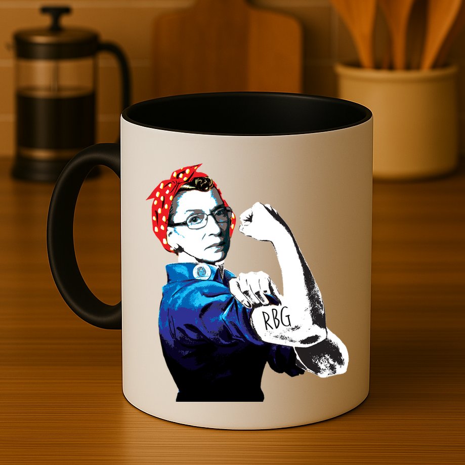 Notorious RBG Ruth Bader Ginsburg Strong Mug