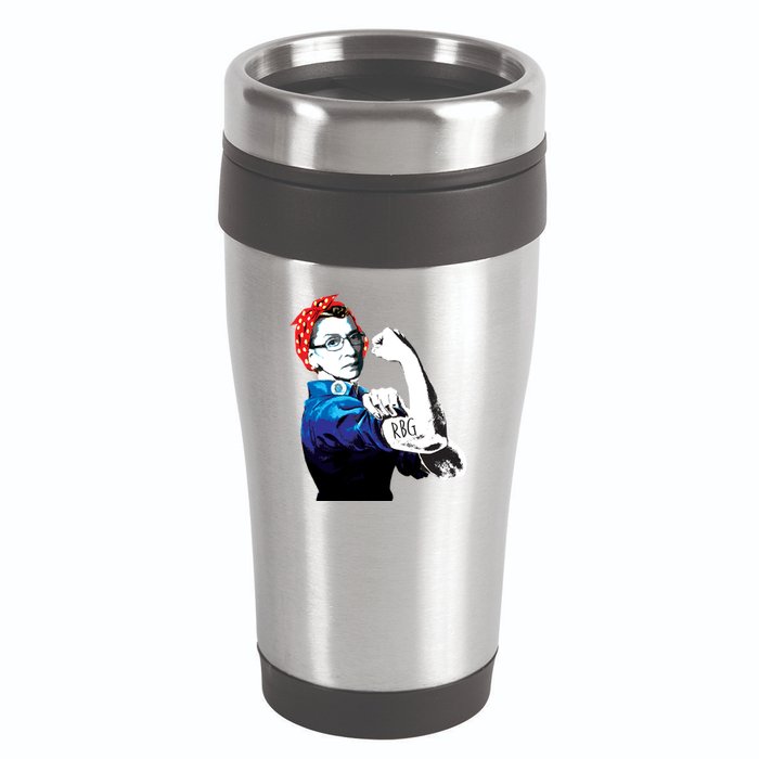 Notorious RBG Ruth Bader Ginsburg Strong 16oz Travel Tumbler