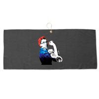 Notorious RBG Ruth Bader Ginsburg Strong Large Microfiber Waffle Golf Towel