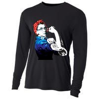 Notorious RBG Ruth Bader Ginsburg Strong Cooling Performance Long Sleeve Crew