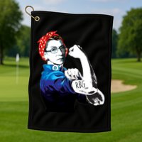 Notorious RBG Ruth Bader Ginsburg Strong Golf Towel