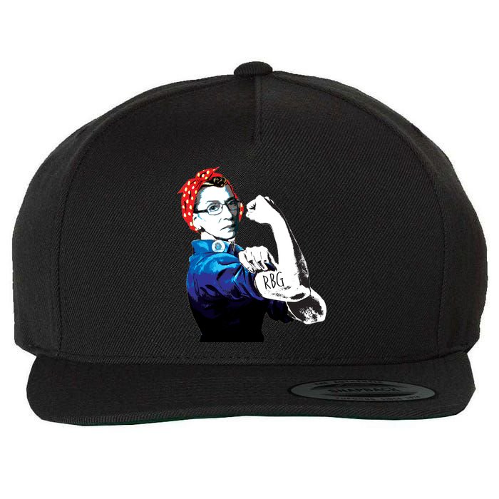 Notorious RBG Ruth Bader Ginsburg Strong Wool Snapback Cap