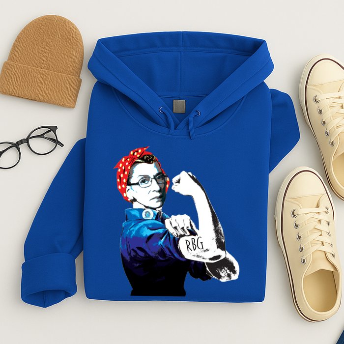 Notorious RBG Ruth Bader Ginsburg Strong Hoodie
