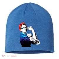 Notorious RBG Ruth Bader Ginsburg Strong Sustainable Beanie