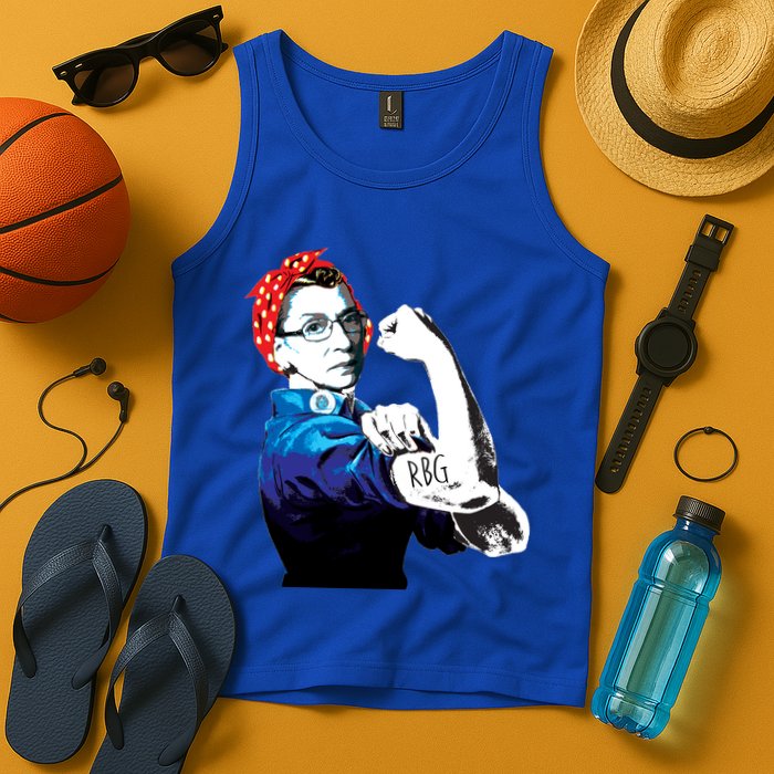 Notorious RBG Ruth Bader Ginsburg Strong Tank Top