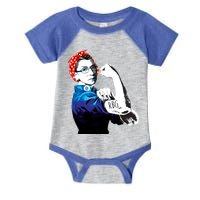 Notorious RBG Ruth Bader Ginsburg Strong Infant Baby Jersey Bodysuit