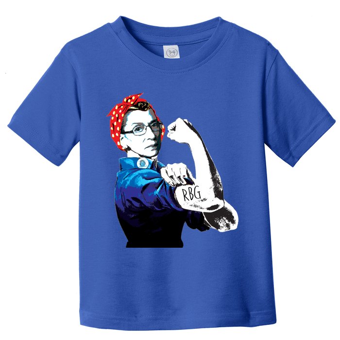 Notorious RBG Ruth Bader Ginsburg Strong Toddler T-Shirt