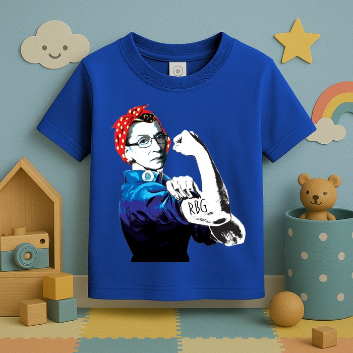 Notorious RBG Ruth Bader Ginsburg Strong Toddler T-Shirt