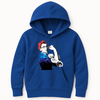 Notorious RBG Ruth Bader Ginsburg Strong Kids Hoodie