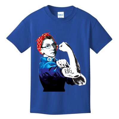Notorious RBG Ruth Bader Ginsburg Strong Kids T-Shirt