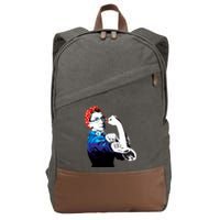 Notorious RBG Ruth Bader Ginsburg Strong Cotton Canvas Backpack