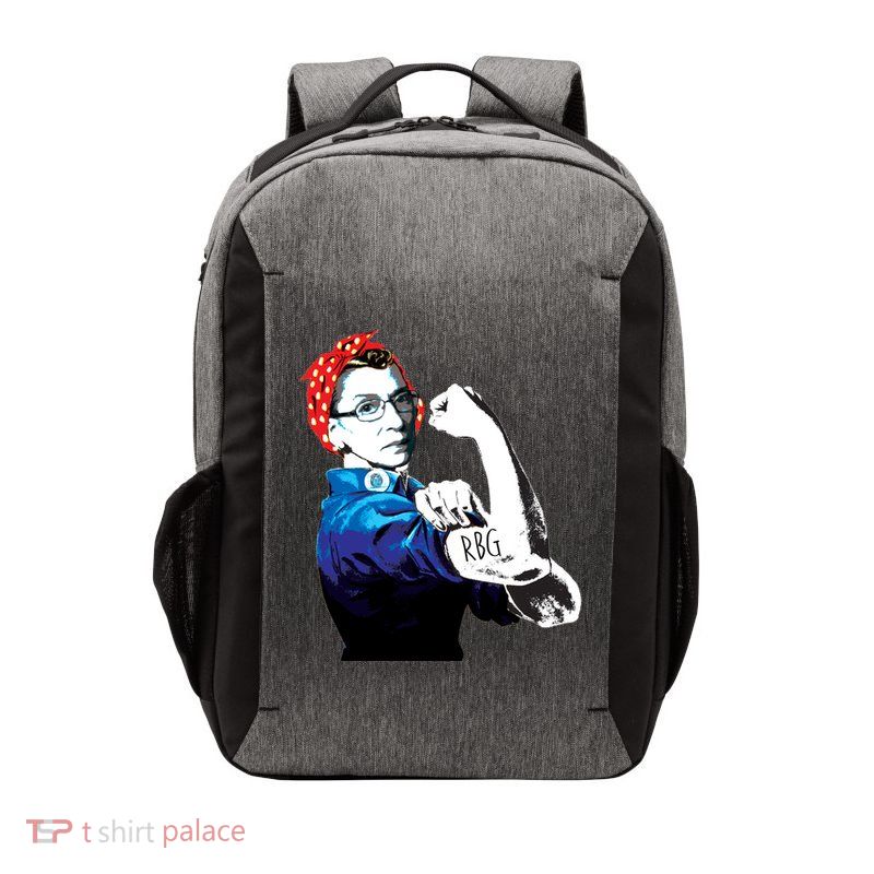 Notorious RBG Ruth Bader Ginsburg Strong Vector Backpack