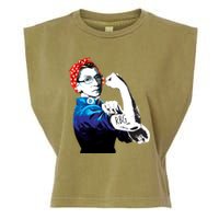 Notorious RBG Ruth Bader Ginsburg Strong Garment-Dyed Women's Muscle Tee