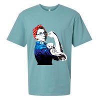 Notorious RBG Ruth Bader Ginsburg Strong Sueded Cloud Jersey T-Shirt