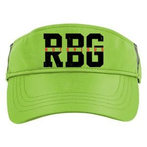 Notorious RBG Simple Logo Adult Drive Performance Visor