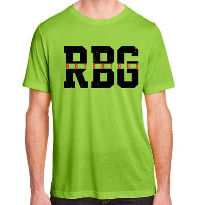 Notorious RBG Simple Logo Adult ChromaSoft Performance T-Shirt