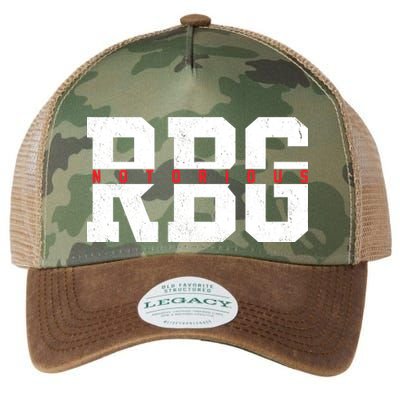 Notorious RBG Simple Logo Legacy Tie Dye Trucker Hat