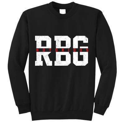 Notorious RBG Simple Logo Sweatshirt