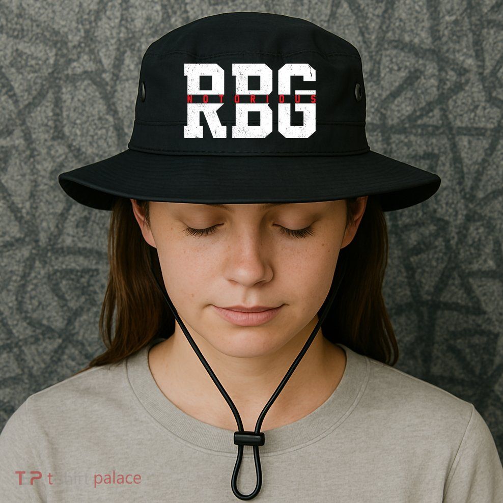 Notorious RBG Simple Logo Bucket Hat