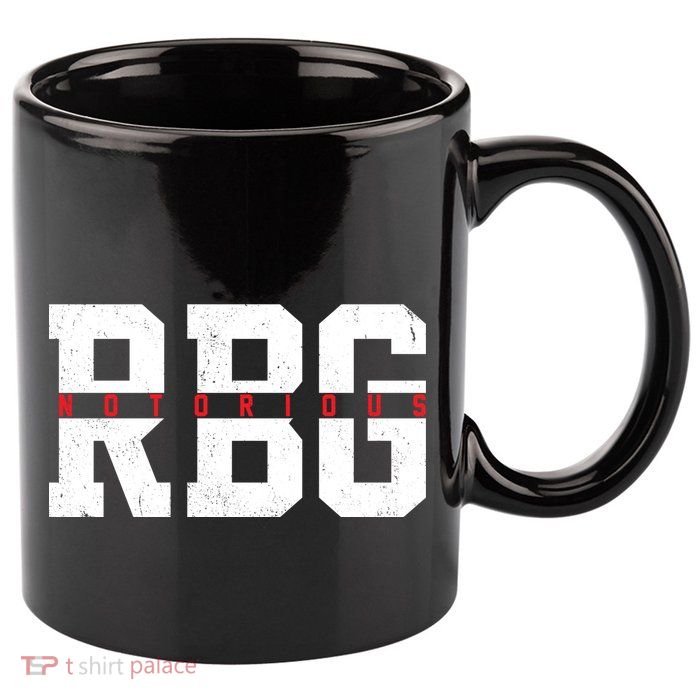 Notorious RBG Simple Logo 11oz C Handle Ceramic Mug