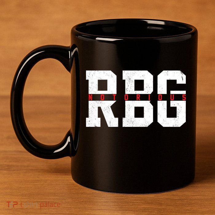 Notorious RBG Simple Logo 11oz C Handle Ceramic Mug