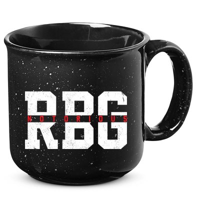 Notorious RBG Simple Logo 15oz Campfire Ceramic Mug