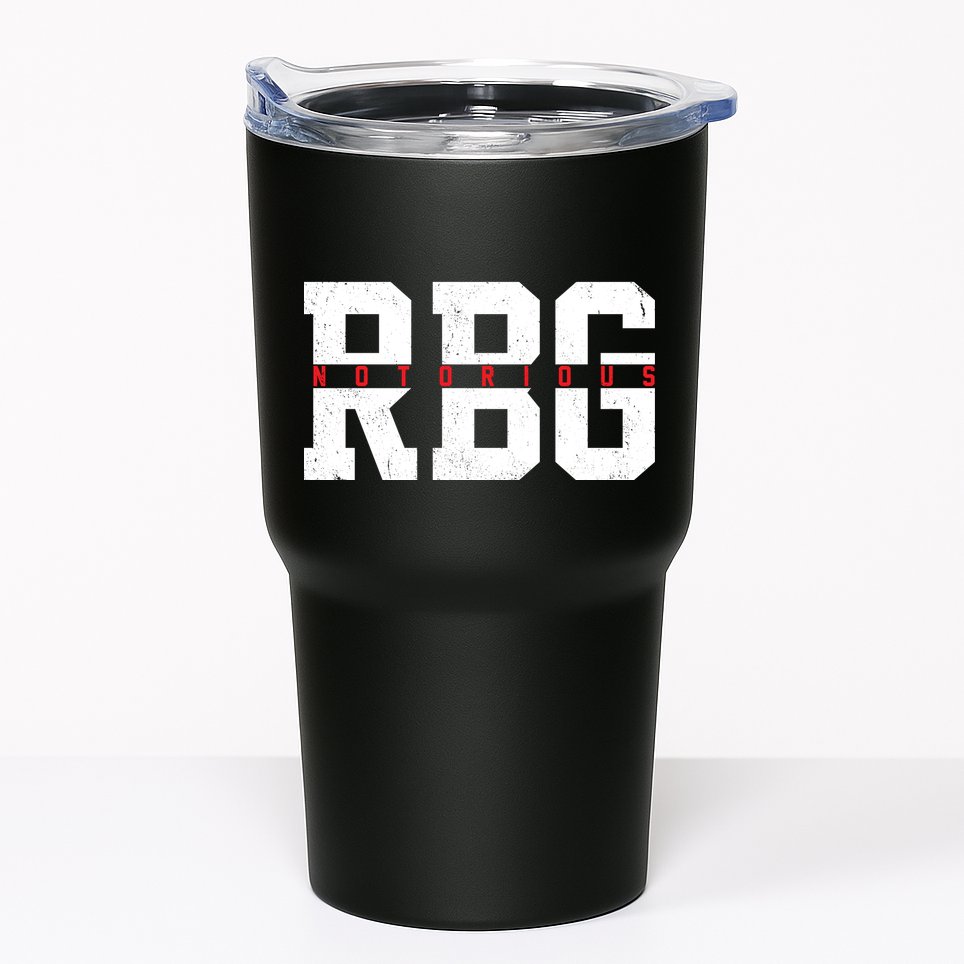 Notorious RBG Simple Logo Tumbler