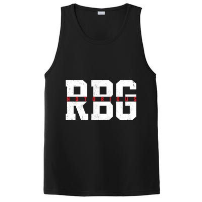 Notorious RBG Simple Logo PosiCharge Competitor Tank