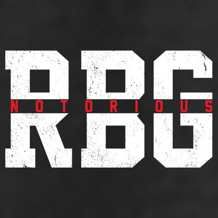 Notorious RBG Simple Logo Golf Towel
