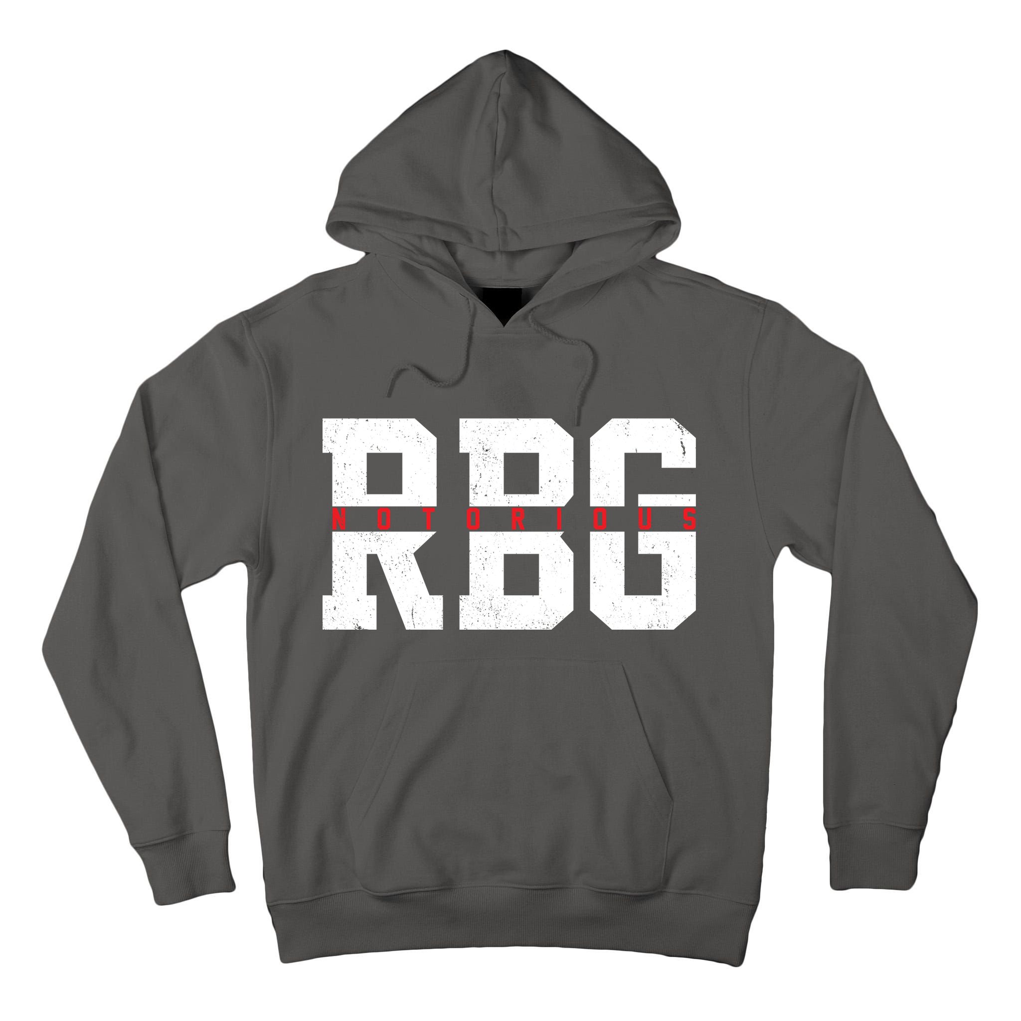 Notorious RBG Simple Logo Tall Hoodie
