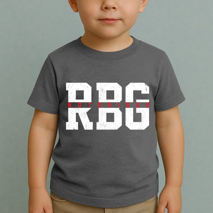 Notorious RBG Simple Logo Toddler T-Shirt