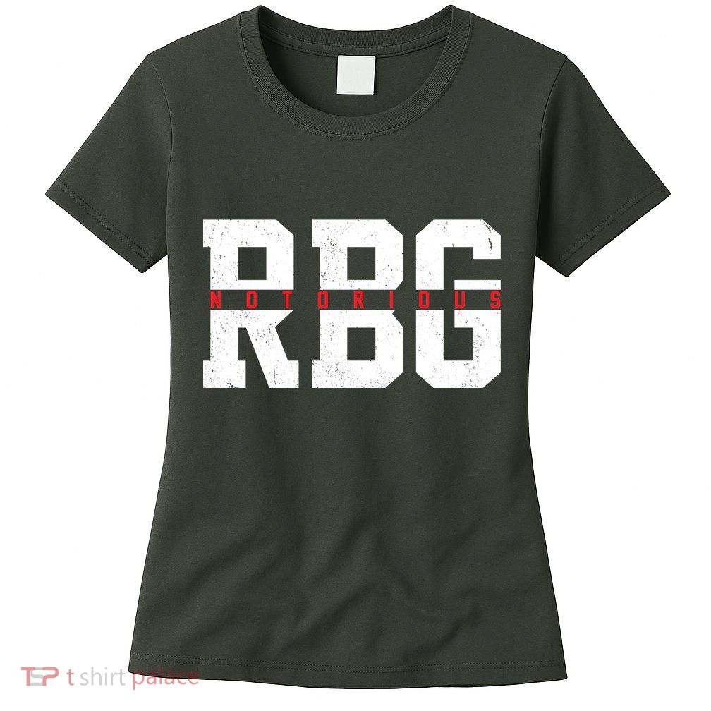 Notorious RBG Simple Logo Womens T-Shirt