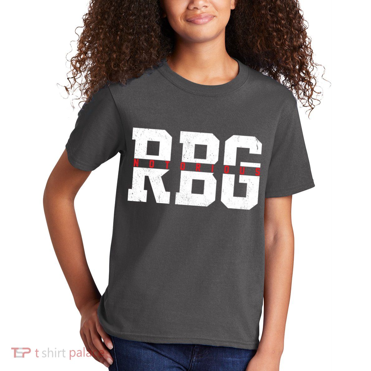Notorious RBG Simple Logo Kids T-Shirt