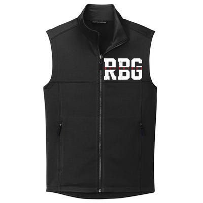 Notorious RBG Simple Logo Collective Smooth Fleece Vest