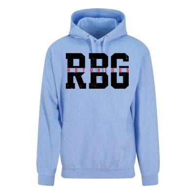 Notorious RBG Simple Logo Unisex Surf Hoodie