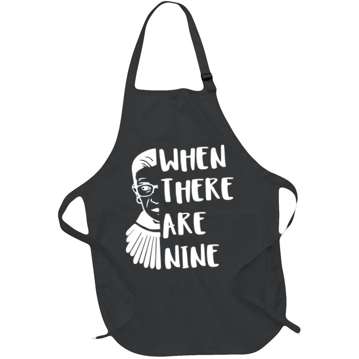 Notorious RBG When There Are Nine Apron
