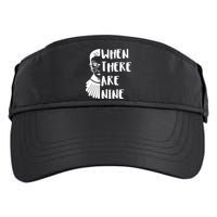 Notorious RBG When There Are Nine Adult Drive Performance Visor