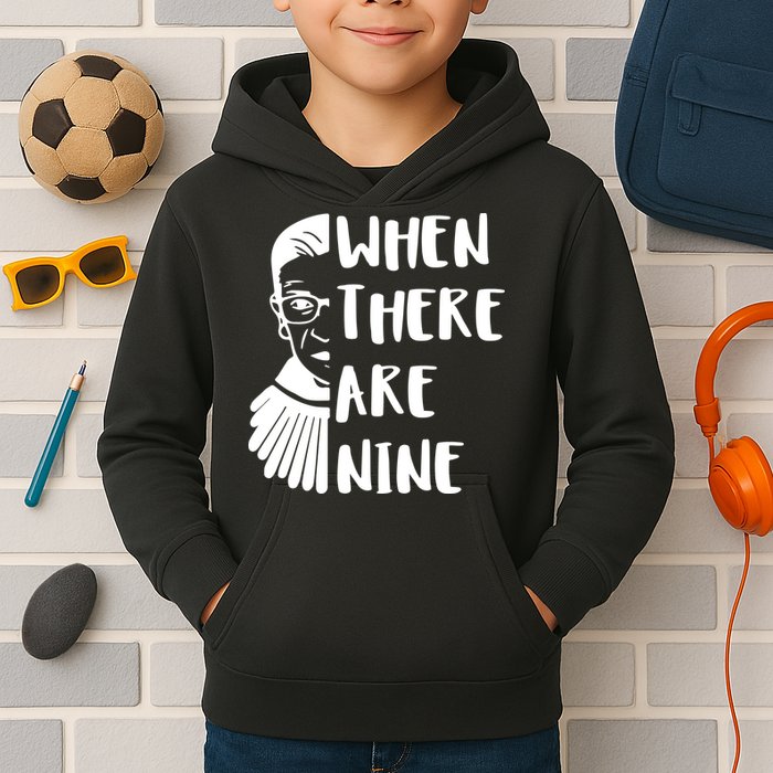 Notorious RBG When There Are Nine Kids Hoodie