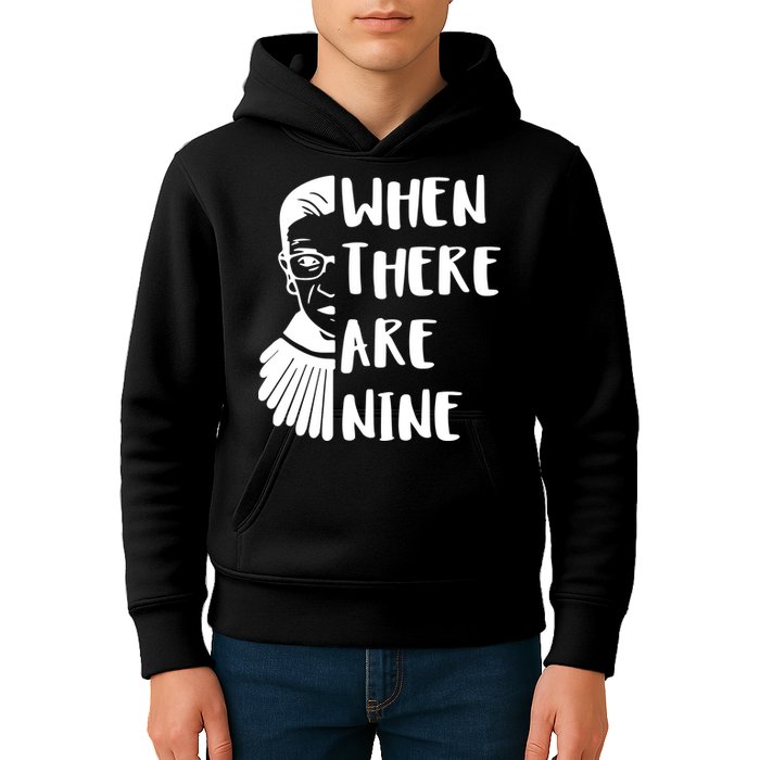 Notorious RBG When There Are Nine Kids Hoodie