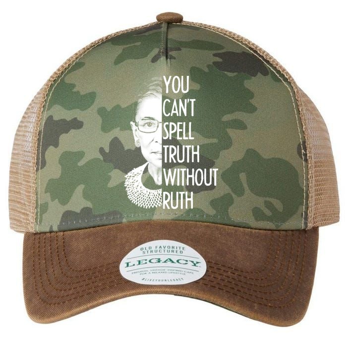 Notorious RBG You Can't Spell Truth without Ruth Legacy Tie Dye Trucker Hat
