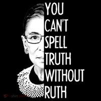 Notorious RBG You Can't Spell Truth without Ruth Tall T-Shirt
