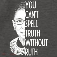 Notorious RBG You Can't Spell Truth without Ruth Vector Backpack