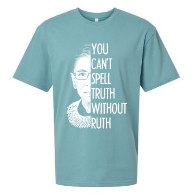 Notorious RBG You Can't Spell Truth without Ruth Sueded Cloud Jersey T-Shirt