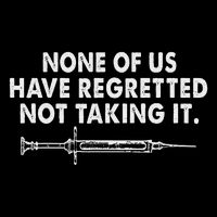 None Of Us Have Regretted Not Taking It Mousepad