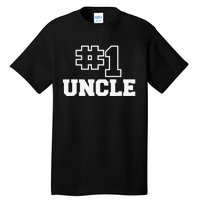 Number One Uncle No. 1 Best Bro Sibling Tall T-Shirt