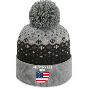 Nelsonville Ohio USA State America Travel Ohioan The Baniff Cuffed Pom Beanie