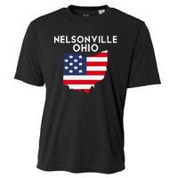 Nelsonville Ohio USA State America Travel Ohioan Cooling Performance Crew T-Shirt